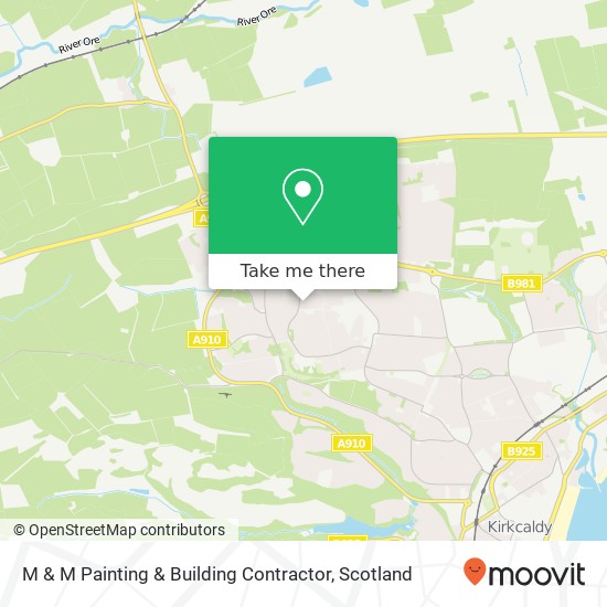 M & M Painting & Building Contractor map