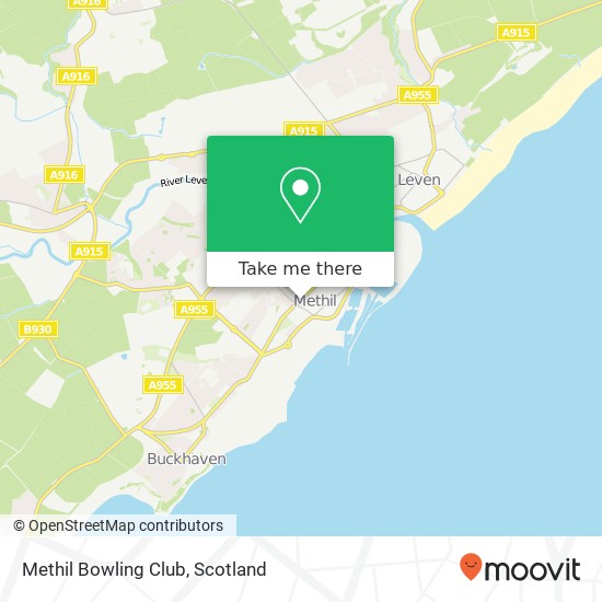 Methil Bowling Club map