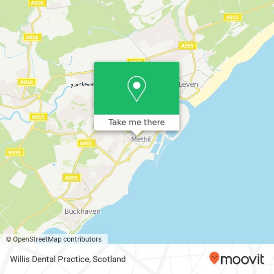 Willis Dental Practice map