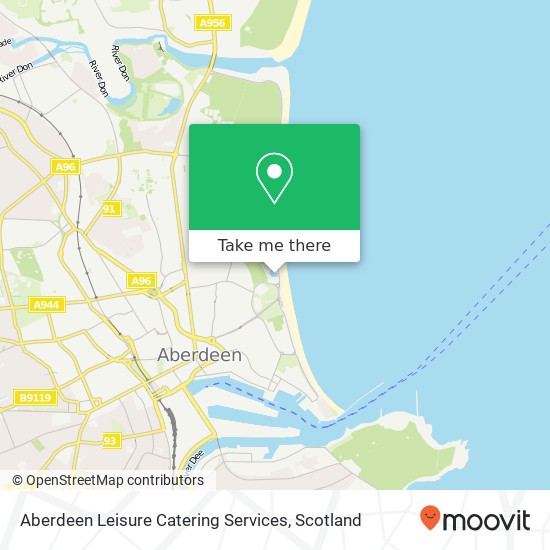 Aberdeen Leisure Catering Services map