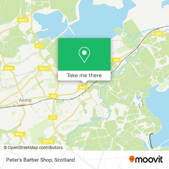 Peter's Barber Shop map