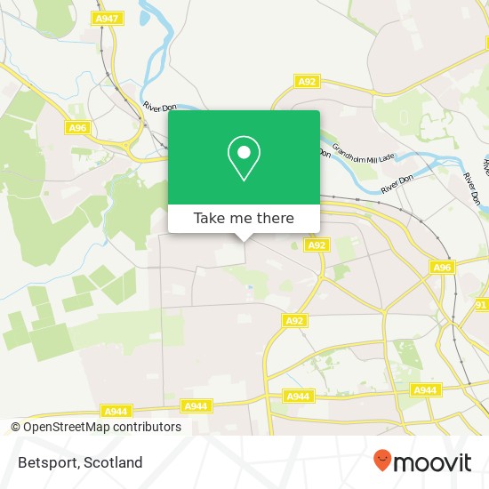 Betsport map