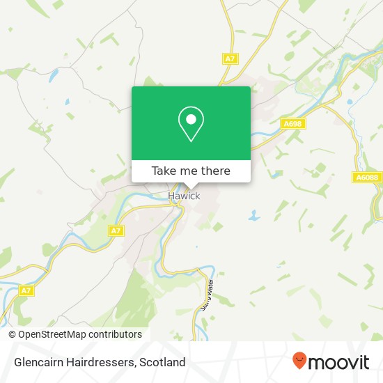 Glencairn Hairdressers map