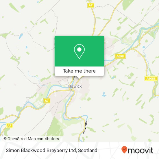 Simon Blackwood Breyberry Ltd map