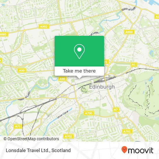 Lonsdale Travel Ltd. map