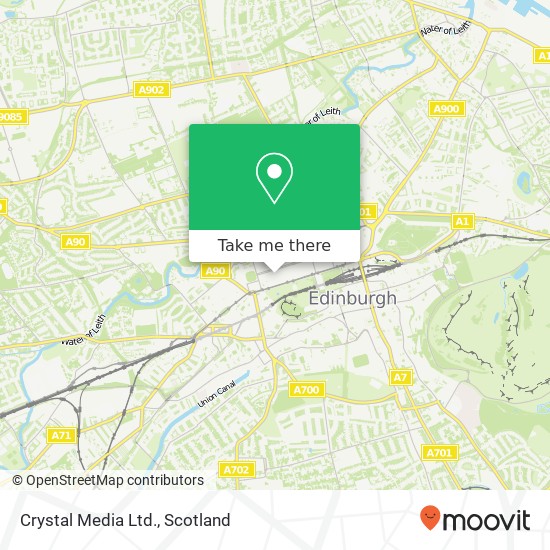 Crystal Media Ltd. map