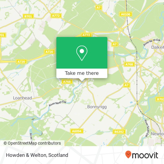 Howden & Welton map