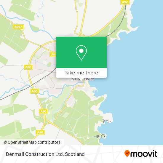 Denmall Construction Ltd map