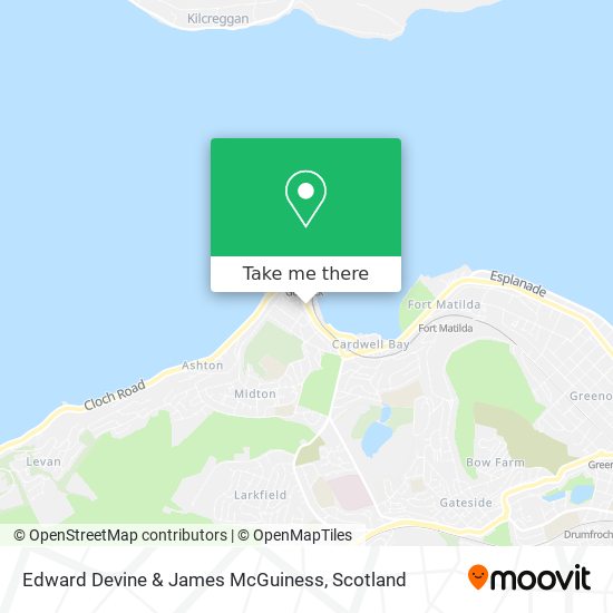 Edward Devine & James McGuiness map