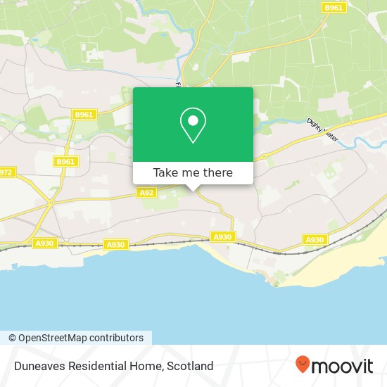Duneaves Residential Home map