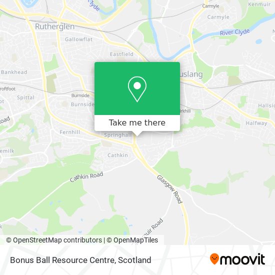 Bonus Ball Resource Centre map