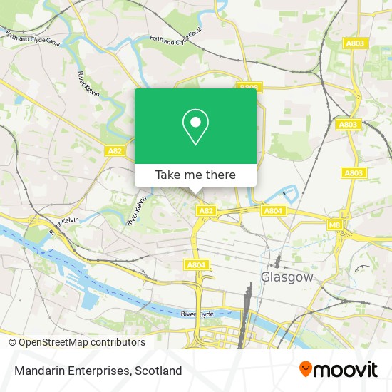 Mandarin Enterprises map