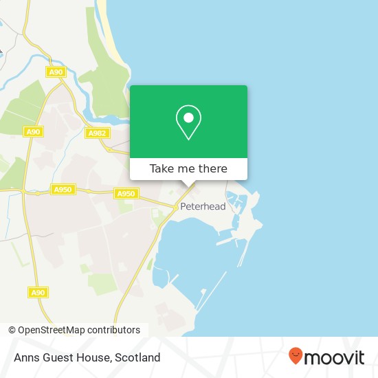 Anns Guest House map