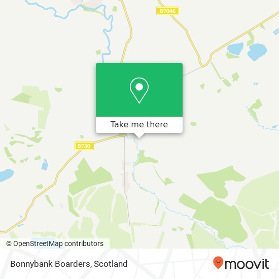 Bonnybank Boarders map