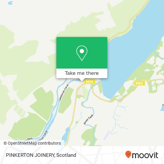 PINKERTON JOINERY map
