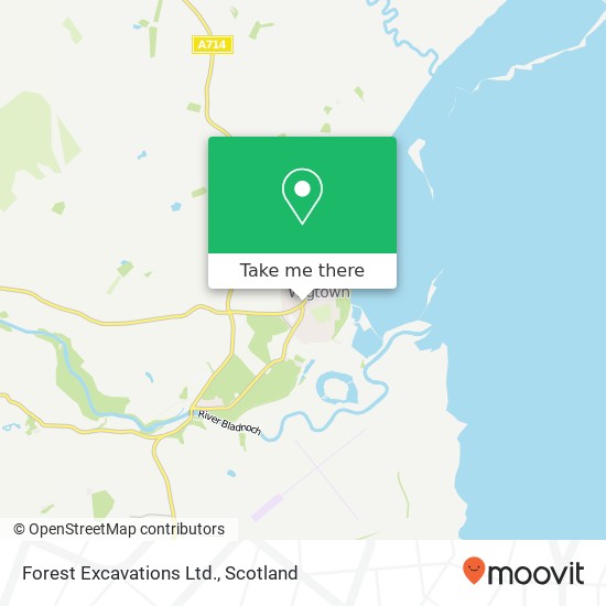Forest Excavations Ltd. map