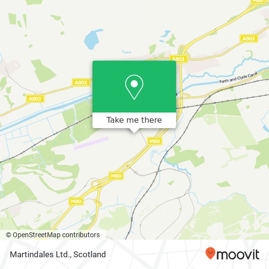 Martindales Ltd. map