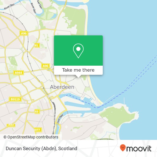 Duncan Security (Abdn) map