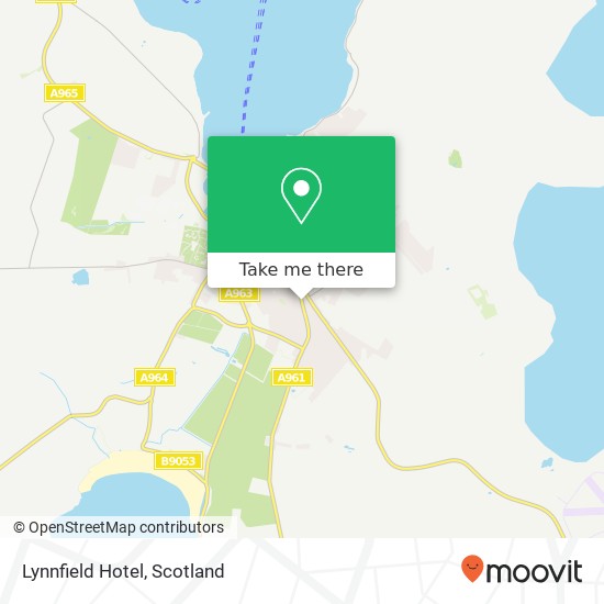 Lynnfield Hotel map