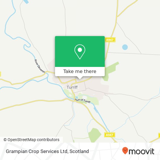 Grampian Crop Services Ltd map