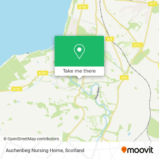 Auchenbeg Nursing Home map