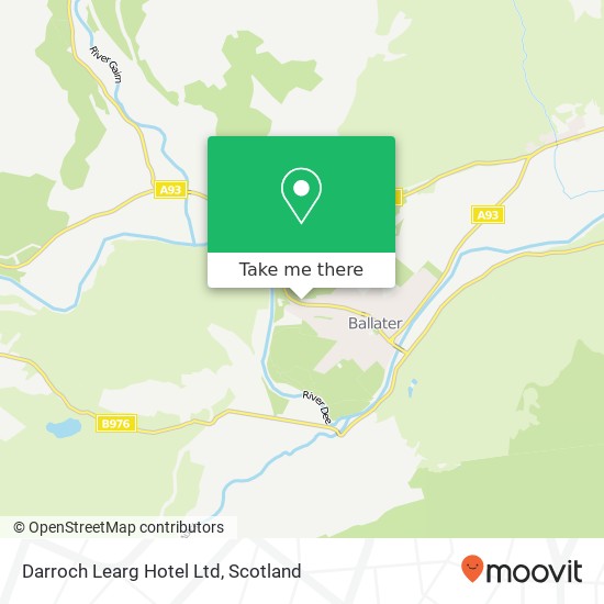 Darroch Learg Hotel Ltd map