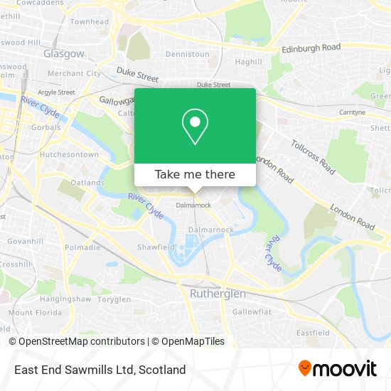 East End Glasgow Map How To Get To East End Sawmills Ltd In Glasgow By Bus Or Train?