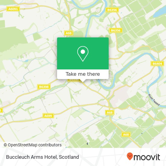 Buccleuch Arms Hotel map