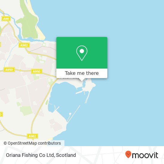 Oriana Fishing Co Ltd map