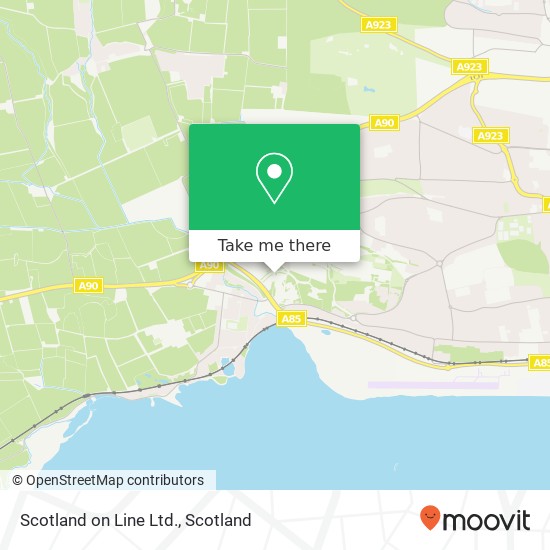 Scotland on Line Ltd. map