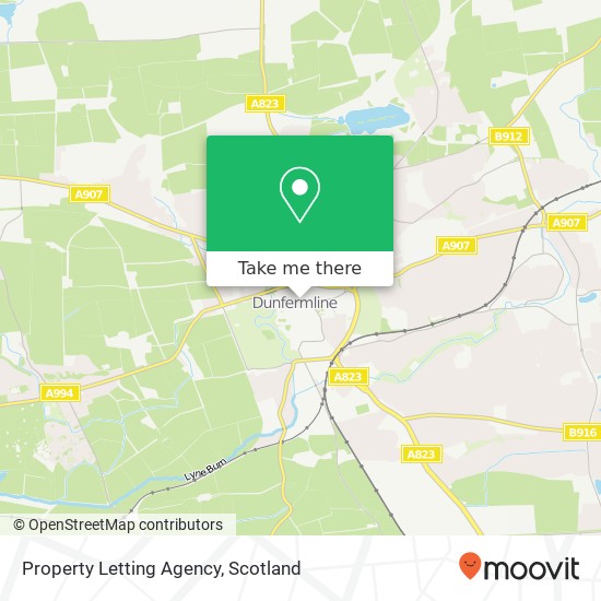 Property Letting Agency map