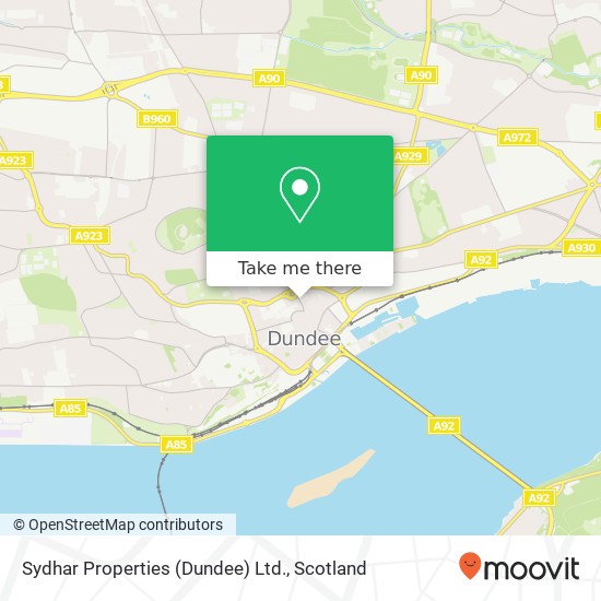 Sydhar Properties (Dundee) Ltd. map