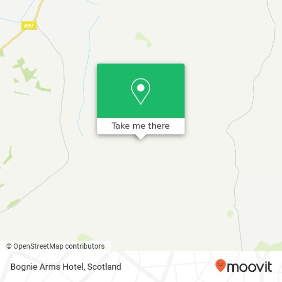 Bognie Arms Hotel map