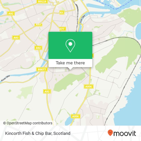 Kincorth Fish & Chip Bar map