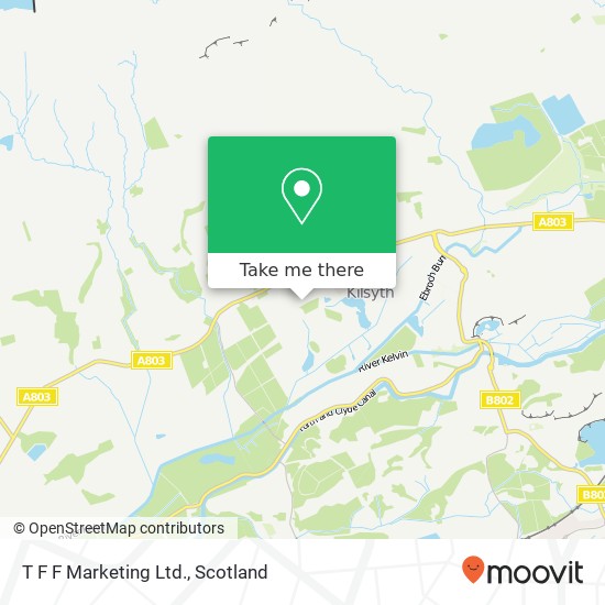 T F F Marketing Ltd. map