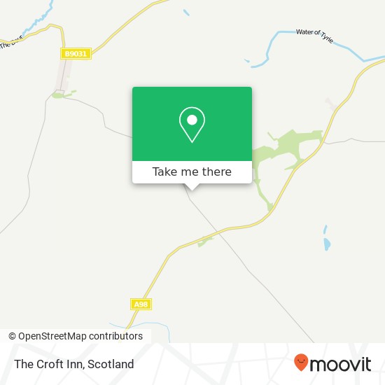 The Croft Inn map