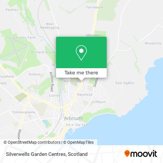 Silverwells Garden Centres map