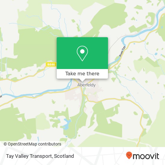 Tay Valley Transport map