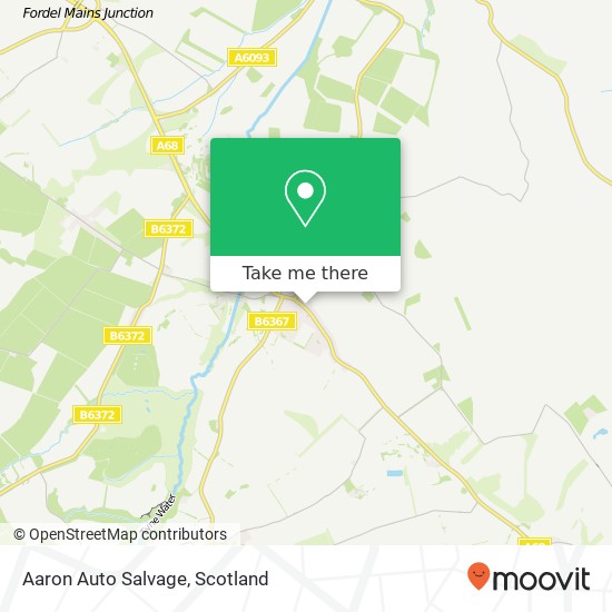 Aaron Auto Salvage map
