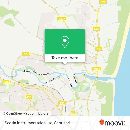 Scotia Instrumentation Ltd map