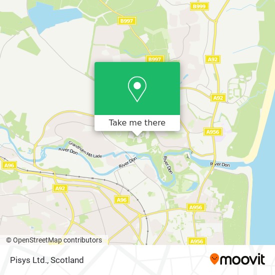 Pisys Ltd. map