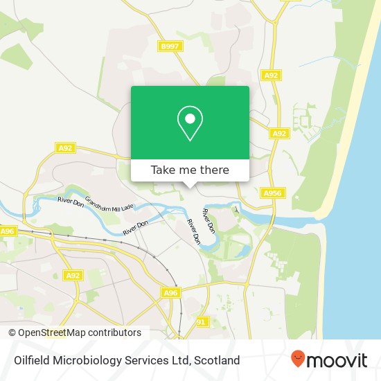 Oilfield Microbiology Services Ltd map