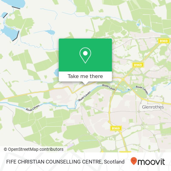 FIFE CHRISTIAN COUNSELLING CENTRE map