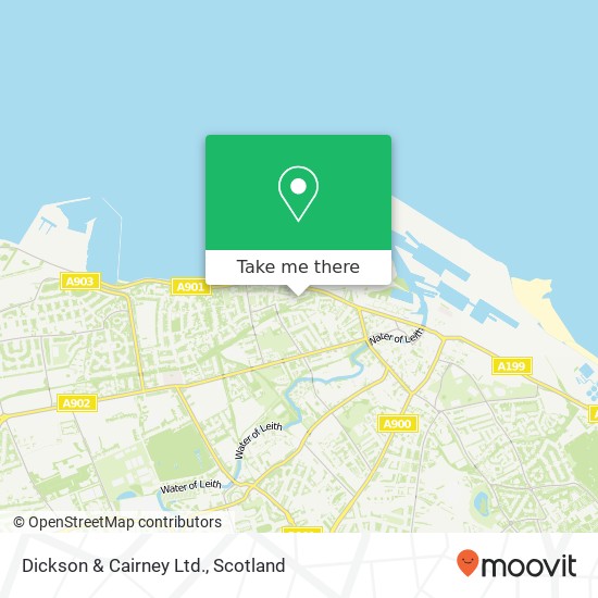 Dickson & Cairney Ltd. map