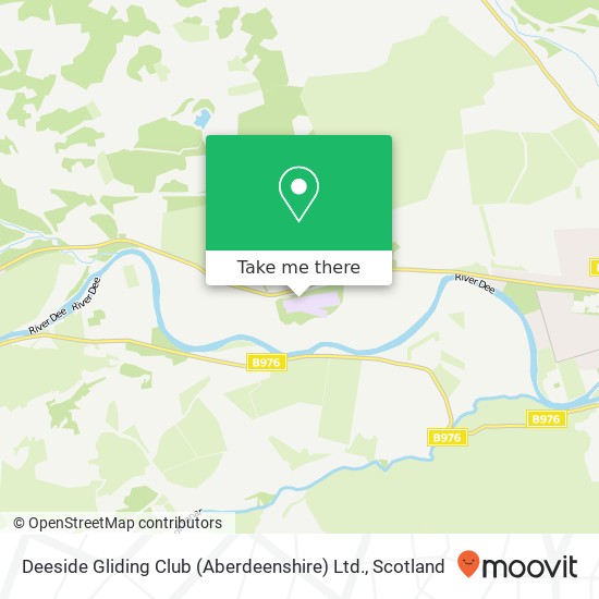 Deeside Gliding Club (Aberdeenshire) Ltd. map