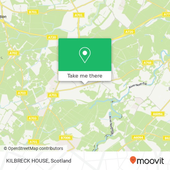 KILBRECK HOUSE map