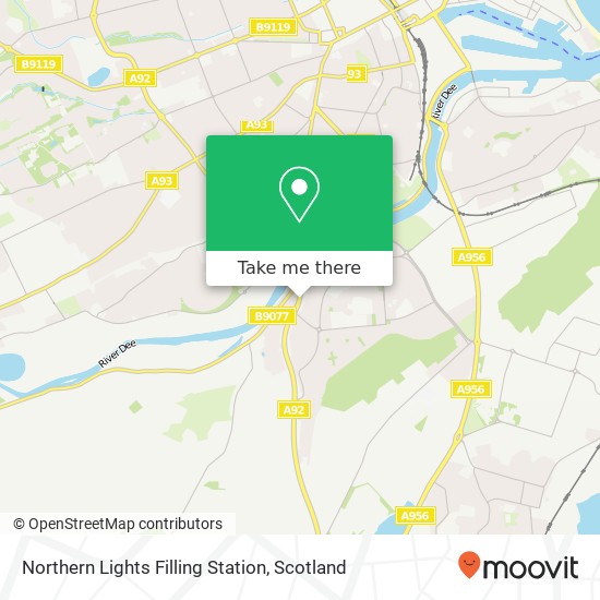 Northern Lights Filling Station map