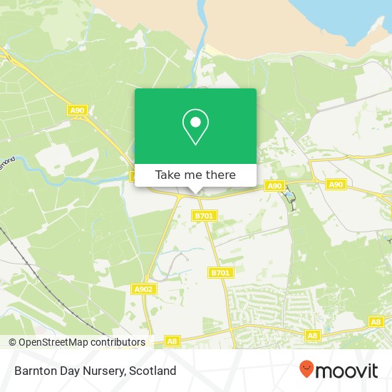 Barnton Day Nursery map