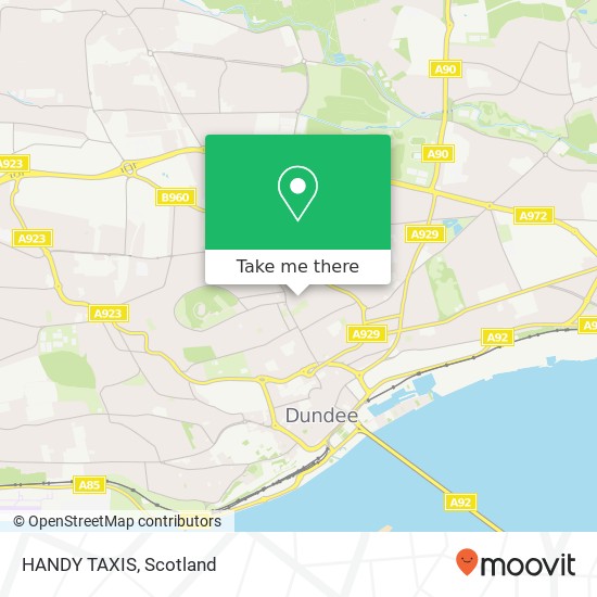 HANDY TAXIS map