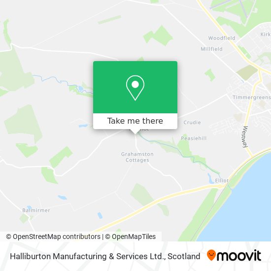 Halliburton Manufacturing & Services Ltd. map